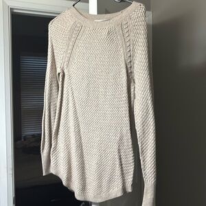 loft tan sweater